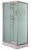 Душевая кабина Esbano CKR ESKB108CKR 100x80 с верхним душем