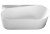 Акриловая ванна Abber AB9496-1.7L 170x78, пристенная