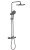 Душевая система Abber Thermostat AF8516NG с изливом, никель
