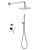 Душевая система Abber Emotion AF8818, хром