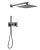 Душевая система Abber Weiss Daheim AF8218NG, никель