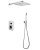Душевая система Abber Weiss Daheim AF8219, хром