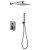 Душевая система Abber Weiss Daheim AF8219NG, никель