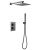 Душевая система Abber Weiss Daheim AF8251NG, никель