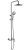 Душевая система Boheme Spectre 458-CR с изливом, хром