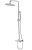 Душевая система Boheme Stick 128-CRCR.3 с изливом, хром