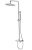 Душевая система Boheme Stick 128-CRCR.4 с изливом, хром