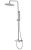 Душевая система Boheme Stick 128-NB.3 с изливом, никель