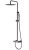 Душевая система Boheme Stick 128-SGM с изливом, оружейная сталь