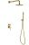 Душевая система Boheme Uno 464-MG, матовое золото