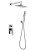 Душевая система Boheme Venturo 374, хром