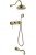 Душевая система Boheme Medici 308, бронза