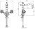 Схема смесителя для раковины Boheme Brillante Ripresa 352
