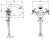 Схема смесителя для раковины Boheme Camelia 27