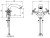 Схема смесителя для раковины Boheme Satin 291-ST