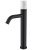 Смеситель для раковины Boheme Stick 122-B-MR-W, черный матовый