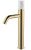 Смеситель для раковины Boheme Stick 122-G-MR-WHITE, золото