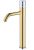 Смеситель для раковины Boheme Stick 122-GCR, золото