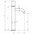 Схема смесителя для раковины Boheme Stick 122