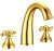 Смеситель для раковины Boheme Tradizionale Oro 297, золото