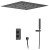 Душевая система Timo Petruma SX-5029/03SM, черная матовая