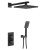 Душевая система Timo Petruma SX-5059/03SM, черный матовый