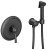 Гигиенический душ Timo Arisa 5309/03SM со смесителем, черный матовый