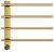 Полотенцесушитель электрический Wonzon&Woghand Nurnberg WW-AL344-BG 52x62, золото