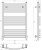 Схема полотенцесушителя Сунержа Аркус 50x80