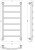 Схема полотенцесушителя сунержа Сунержа Галант+ 40x80