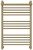 Полотенцесушитель водяной Сунержа Богема+ с полкой 50x80, матовое золото