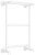 Полотенцесушитель водяной Сунержа Ренессанс 1385 40x66, белый матовый