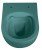 Подвесной унитаз Abber Bequem AC1101MBG, зеленый матовый