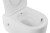 Подвесной унитаз Abber Bequem AC1104TNS с функцией биде, белый