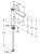 Схема смесителя для раковины Kludi Balance 522969175