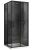 Душевой уголок Abber Schwarzer Diamant AG02100B5 100x100, профиль черный матовый