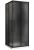 Душевой уголок Abber Schwarzer Diamant AG02080BMH 80x80, профиль черный