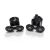 Душевой уголок Abber Schwarzer Diamant AG02080BDTH 80x80, профиль черный