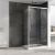 Душевой уголок Abber Schwarzer Diamant AG30100H-S100 100x100, профиль хром