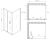Схема душевого уголка Abber Sonnenstrand AG07100-S100 100x100, профиль хром