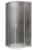 Душевой уголок Abber Schwarzer Diamant AG01090M 90x90, профиль хром