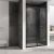 Душевая дверь Abber Schwarzer Diamant AG30140BH 140x195, профиль черный