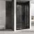 Душевая дверь Abber Schwarzer Diamant AG33150BH 150x195, профиль черный