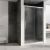 Душевая дверь Abber Schwarzer Diamant AG30160MH 160x195, профиль хром