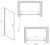 Схема душевой двери Abber Sonnenstrand AG04060M 60x195, профиль хром