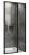 Душевая дверь Abber Sonnenstrand AG04110BS 110x195, профиль черный