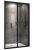 Душевая дверь Abber Sonnenstrand AG07100B 100x195, профиль черный