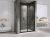 Душевая дверь Abber Sonnenstrand AG07090B 90x195, профиль черный