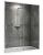 Душевая дверь Abber Komfort AG93140 140x200, профиль хром