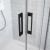 Душевая дверь Radaway Idea Black DWJ 150 L, профиль черный